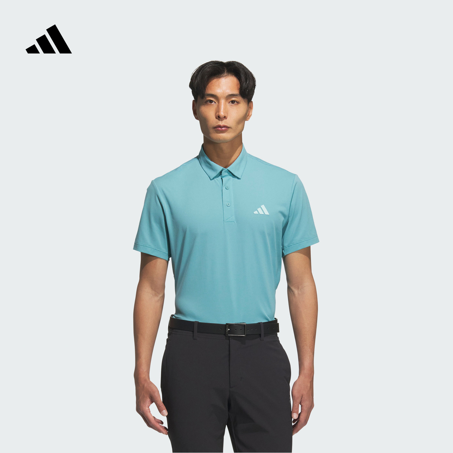 阿迪达斯高尔夫男子短袖POLO衫