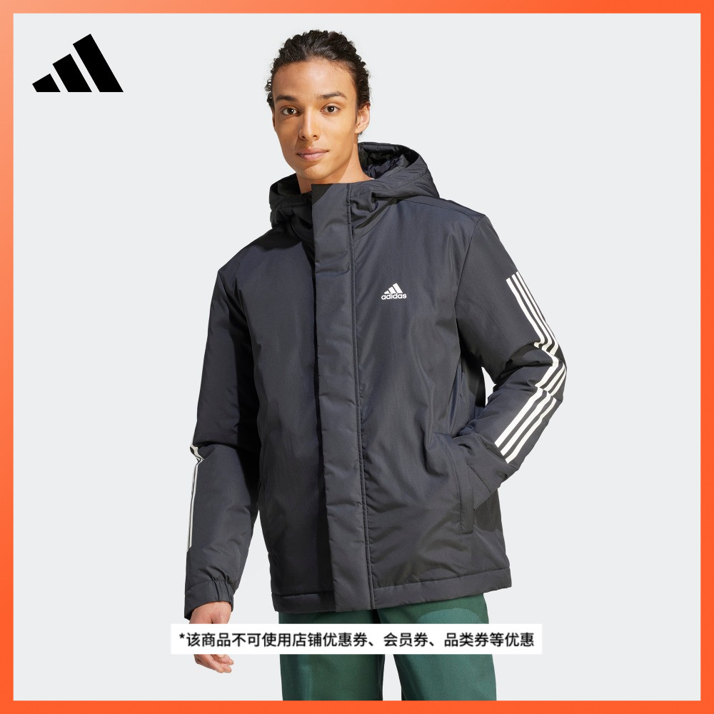 保暖连帽棉服男装adidas阿迪达斯官方轻运动IP2537