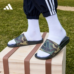 adidas阿迪达斯轻运动 男女夏季 COMFORT休闲简约百搭拖鞋 ADILETTE