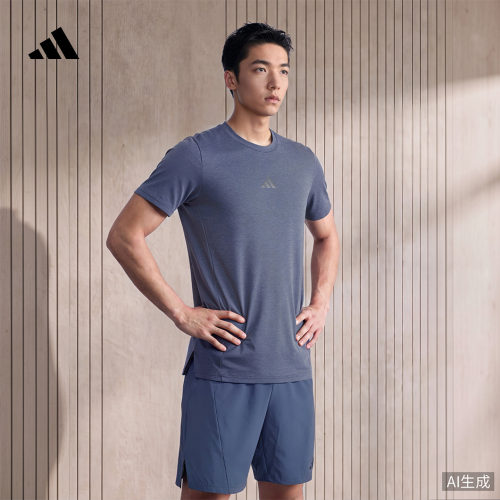 阿迪达斯男子短袖T恤adidas