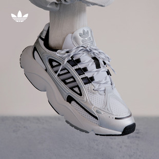 男女adidas阿迪达斯三叶草 运动老爹鞋 OZMILLEN亲子款 轻盈百搭经典