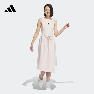 无袖 夏季 连衣裙女装 城野共生休闲修身 新款 adidas阿迪达斯轻运动