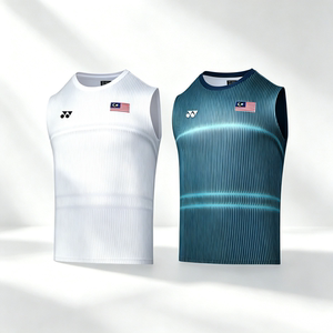 YY正品 YONEX 尤尼克斯YOB26141速干吸汗无袖羽毛球服背心男款