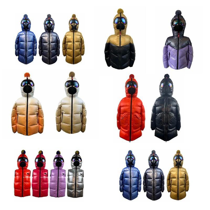 M1 特价清仓不退换意大利风镜6-14岁儿童羽绒服高蓬松AI风暴防水