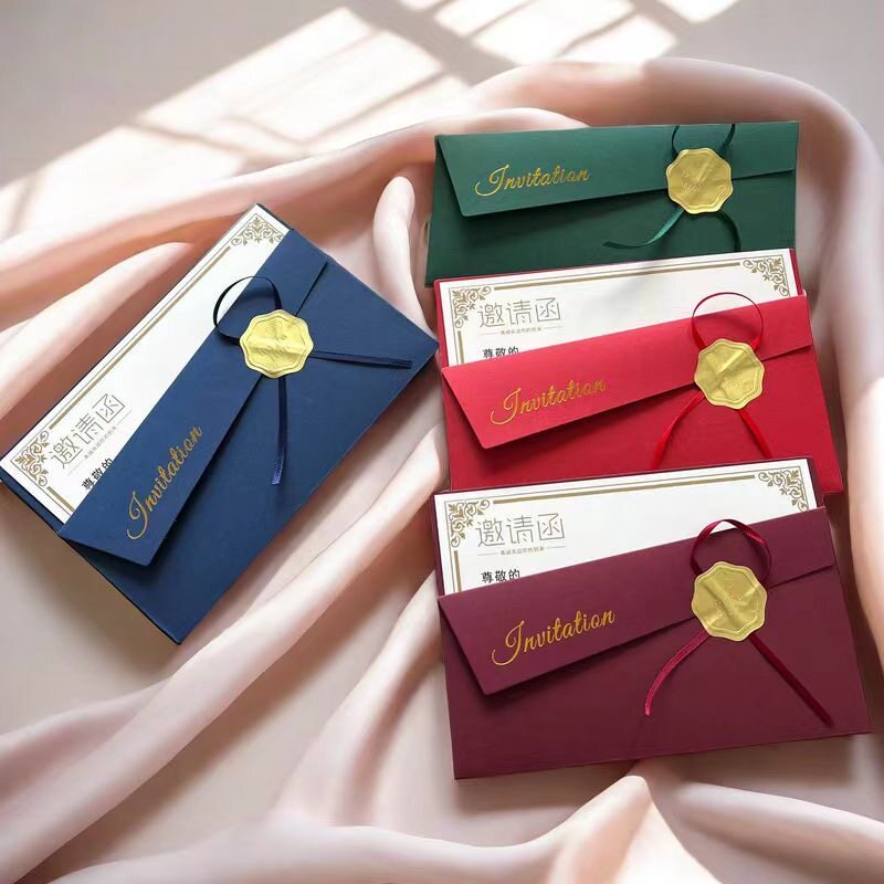请柬生日邀请函信封高端商务开业活动会议年会乔迁升学宴结婚请帖