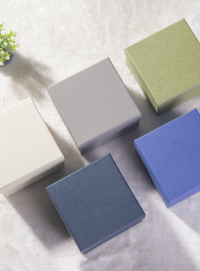 ins风礼品盒包装盒送礼物盒空盒子圣诞节大小号口红生日创意礼盒