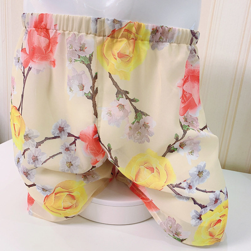 男士穿微透雪纺舒适有情调公子古风家居服短裤男生男神四角裤内裤,女士内衣/男士内衣/家居服,男平角内裤,淘宝优惠券,粉丝福利购,淘宝优惠卷