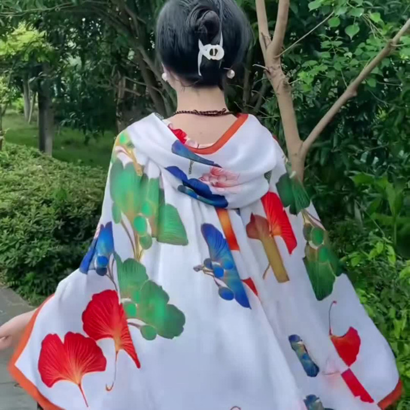 夏季爆款防晒防风女披肩斗篷披风