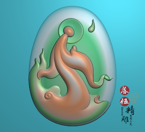 滴水 悟道9225无相佛 玉雕图悟道佛挂件浮雕jdp 椭圆 精雕图 花件
