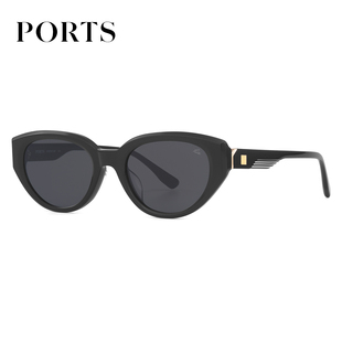 PORTS专柜正品猫眼墨镜太阳镜修饰脸型韩系百搭PSF23601