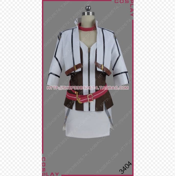 圣旗龙3404 cosplay服装 英雄传说:闪之轨迹2 亚莉莎