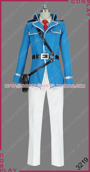3219 cosplay服装 刀剑神域Alicization 尤吉欧 军装 新品