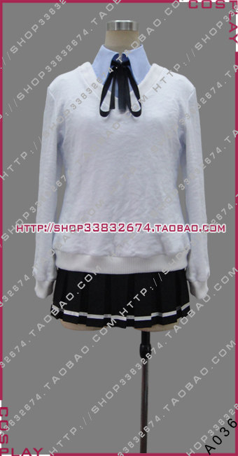 圣旗龙A036 cosplay服装 黑子的篮球 桃井五月 毛衣V领 毛衣性转