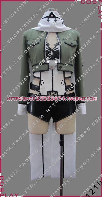 圣旗龙1210 cosplay服装 刀剑神域 GGO篇 朝田诗乃