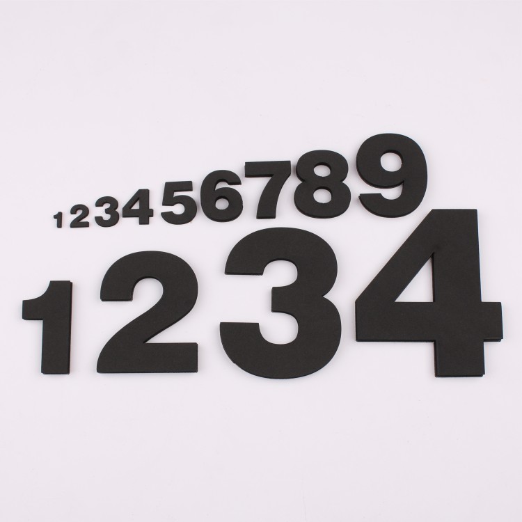 数字贴广告贴diy数字贴墙贴防水装饰立体背景墙贴画各种大小数字
