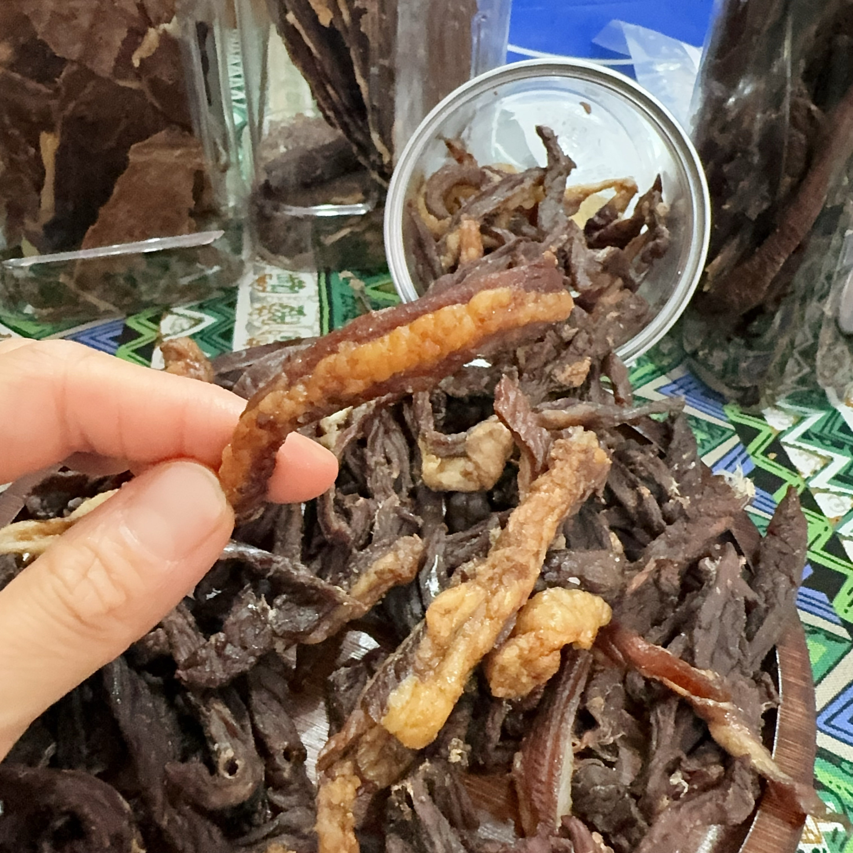 园园草原超干边角料小碎块原味内蒙古特产风干牛肉干小零食行军粮