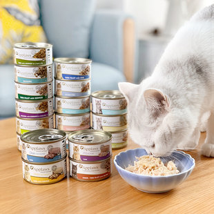 贝多芬宠物 24罐 英国Applaws爱普士天然猫罐拼箱补水猫罐头70g