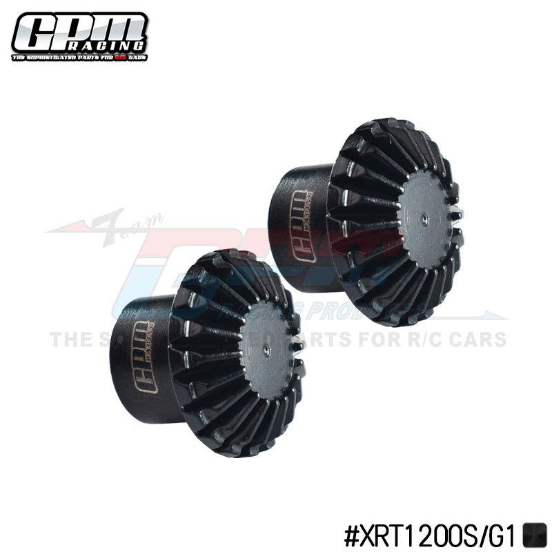 GPM 大X大脚车 X-MAXX 1/6 XRT中碳钢前中后差速器输出齿/形星齿 - 实物图