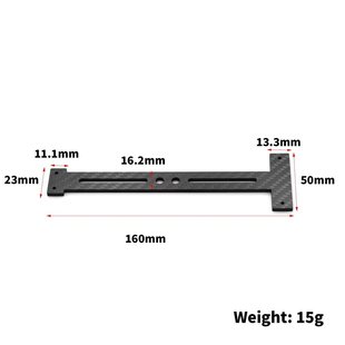 14304二楼板 Feng 14303 升级件碳纤维加固车架强化 RC美嘉欣1