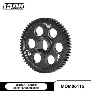 GPM ARRMA 小快客 小魔蛇大脚车 中碳钢大齿0.5模61T