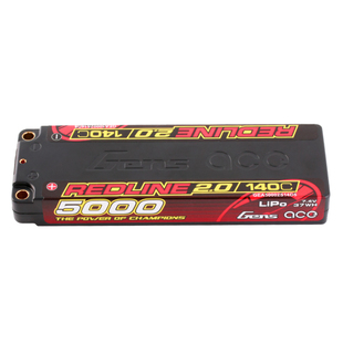 7.4V 格氏ACE 5000mAh 2S1P 2.0 140C 竞赛系列电池 REDLINE