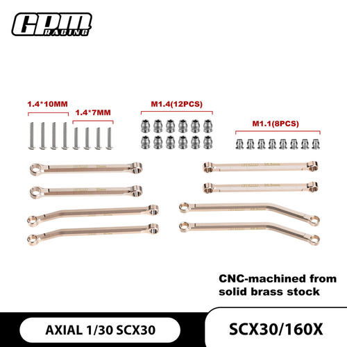 SCX30高间隙黄铜前后拉杆