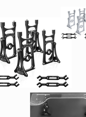 LJF 1/8 1/7 拉力短卡电越野车17mm 调车尺 调节