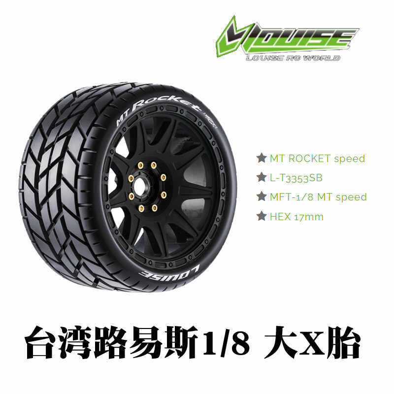 大X轮胎轮毂17mm结合器大脚车