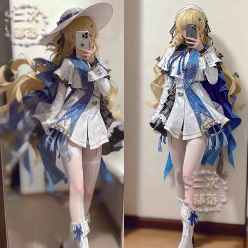 鸣潮菲比cos漫展游戏同款C服全套