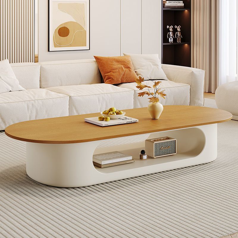 2025新款奶油风岩板茶几轻奢高级感茶几桌客厅家用小户型极简桌子