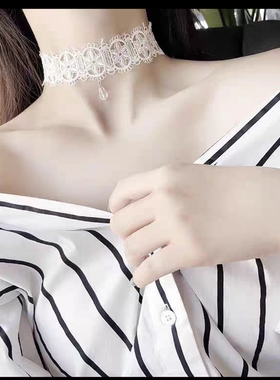 DIY水滴珠蕾丝水波女百度