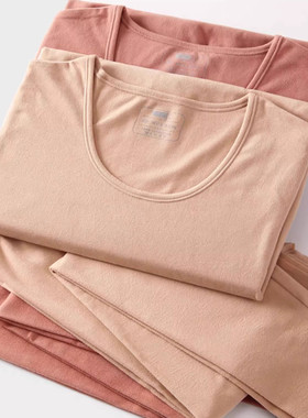 莹柔中厚秋衣裤秋裤功夫棉纯棉保暖内衣套装女打底棉毛衫秋冬8930