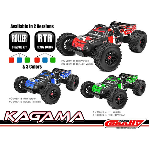 Team Corally Kagama 1/8大脚卡车电动遥控车越野车C-00474