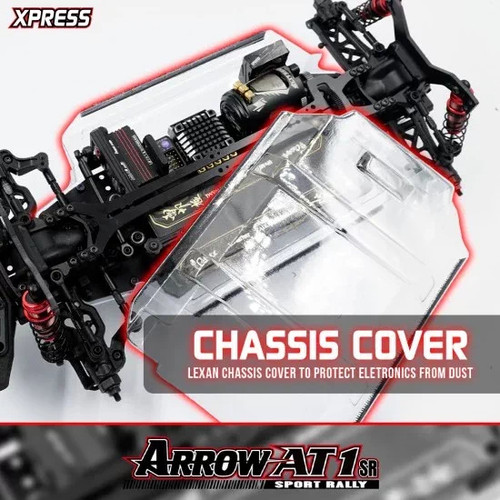 XPRESS Arrow AT1SR 1/10 拉力车直轴传动电动房车架KIT XP-90044