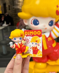 正品代购麦当劳dimoo联名周边手办麦咖啡麦旋风摆件玩具周边