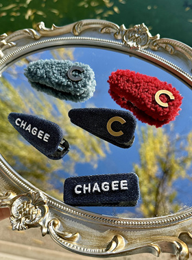 正品代购广东地区霸王茶姬leves联名五款牛仔发卡