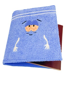 毛巾棉护照包，护照专用保护套 南方公园