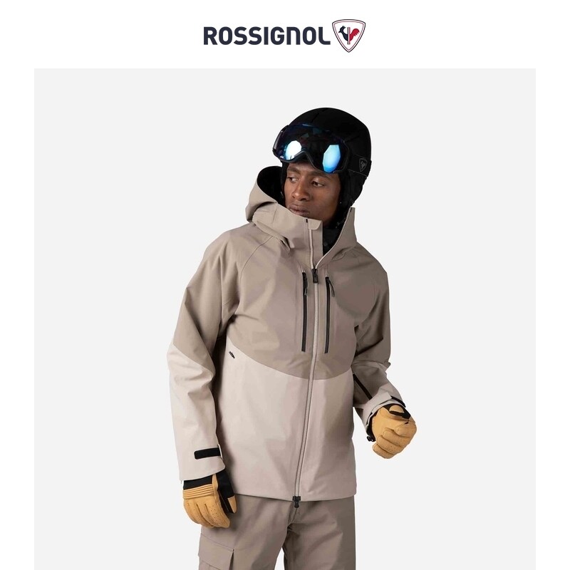 金鸡ROSSIGNOL卢西诺男士滑雪服疏水透气3L双板单板薄款滑雪夹克