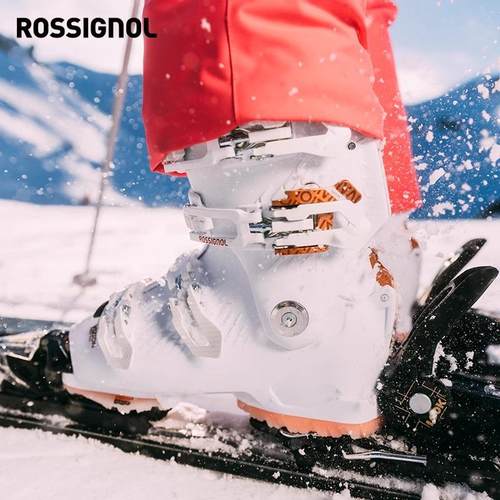 金鸡ROSSIGNOL25新品女士双板滑雪鞋STEP IN快穿硬度90VIZION系列