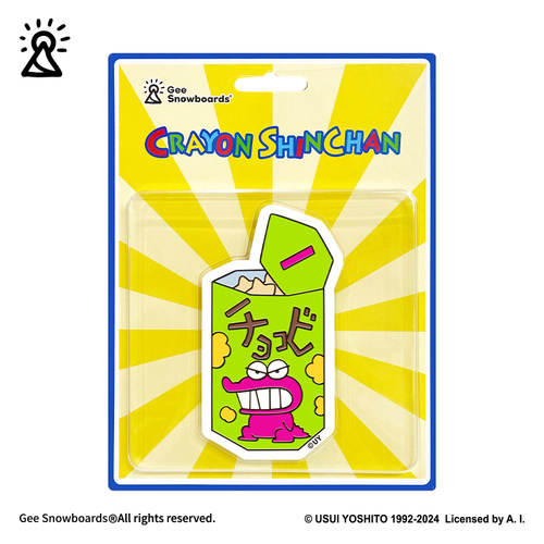 Gee snowboards新品滑雪板防滑贴蜡笔小新巧克比饼干3M耐低温防滑