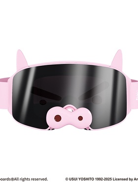 蜡笔小新 x Gee snowboards联名滑雪眼镜护目镜双磁吸替换雪镜