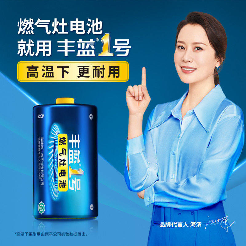 南孚丰蓝1号电池碳性燃气灶一号