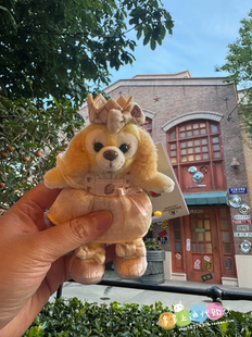 上海迪士尼国内代购庆典系列可琦安饼饼挂件钥匙圈坐肩公仔礼物