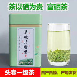 汝城旱塘清香惠绿茶2026新茶一级硒山茶叶散装明前春茶嫩芽100g