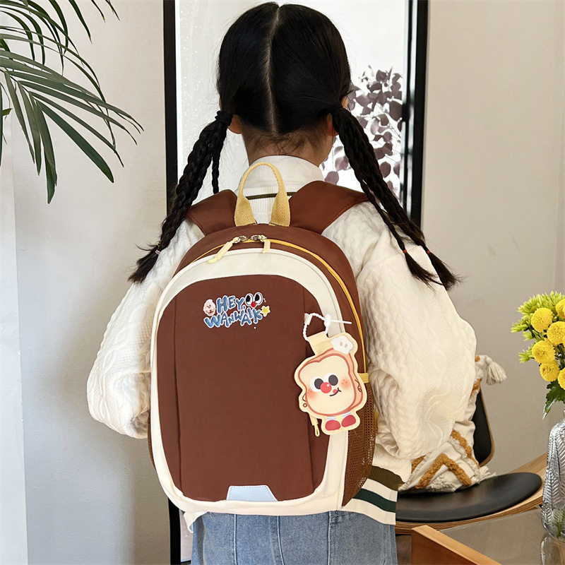幼儿园潮酷儿童女童男孩背包宝宝双肩包出游轻便减负定制印字logo
