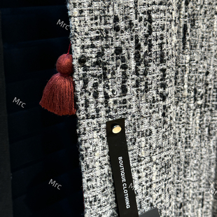 极简复古雪尼尔 小香风窗帘中古风卧室客厅意式 洛克 高定设计师款