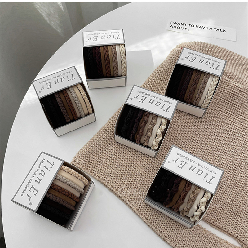 麻花头绳橡皮筋发圈高级感发绳