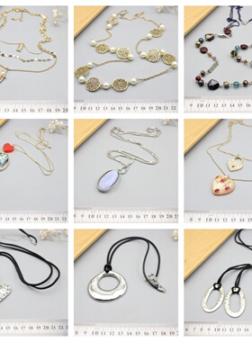 欧美大牌夸张百搭首饰复古项链