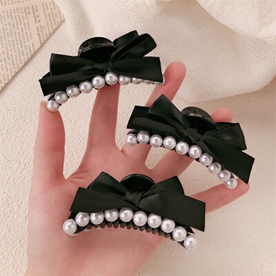 2025网红新款气质珍珠公主头发夹