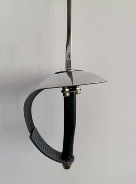 UNIC原装进口佩剑儿童马钢佩剑剑条配德国FWF直柄护手盘佩剑整剑